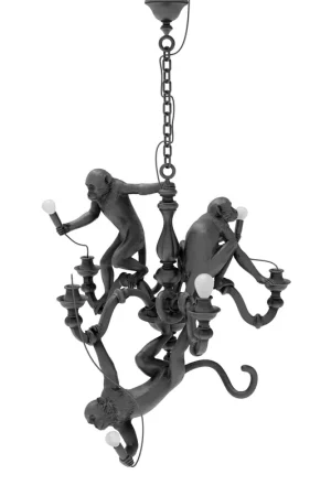 Lampadario Monkey Nero Professionale