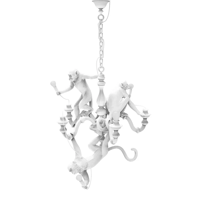 Lampadario Monkey Bianco Miglior Prezzo