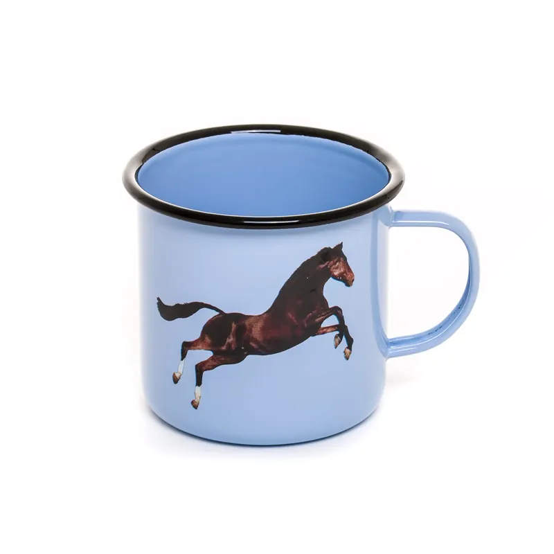 Quantità Limitata Tazza Enamel Horse