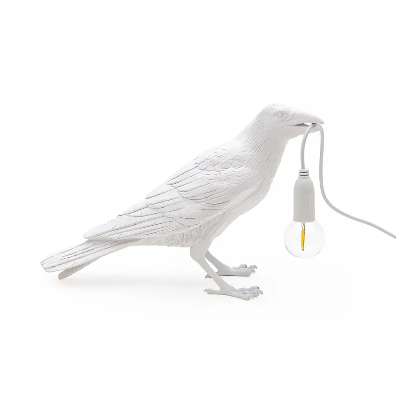 Bird Lamp Bianco Waiting Must-Have