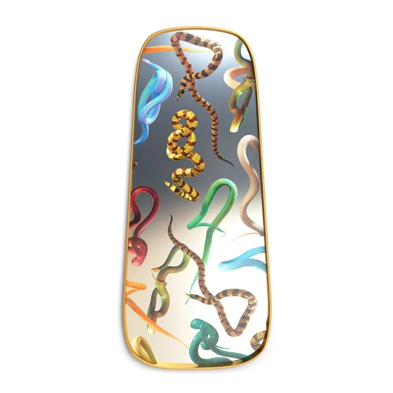 Specchio Gold Frame Snakes Promozione Esclusiva