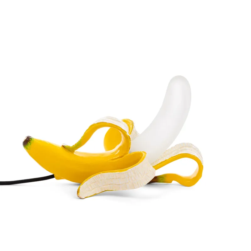 Banana Lamp Yellow Huey Nuova Collezione