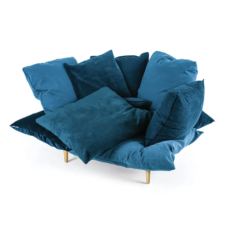 Ultimissimo Modello Comfy Armchair Turchese