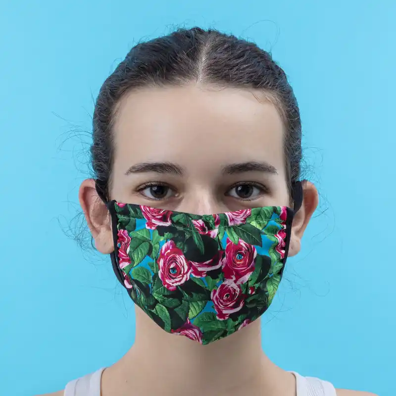 Facemask Roses Size S/M Saldi