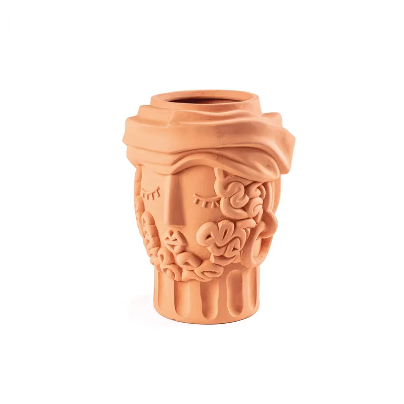 Magna Graecia Vaso in Terracotta Man Prezzo Conveniente