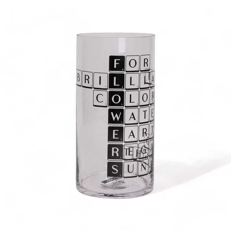 Ultimissimo Modello Vaso in vetro Tiles & Tales "Flowers"