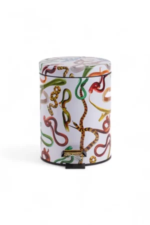 Vendita Finale Cestino 5L - Snakes White