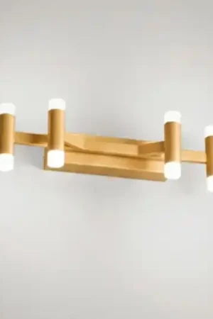 A Buon Prezzo Applique moderna oro opaco led 24w 3000k dimmerabile perenz candles