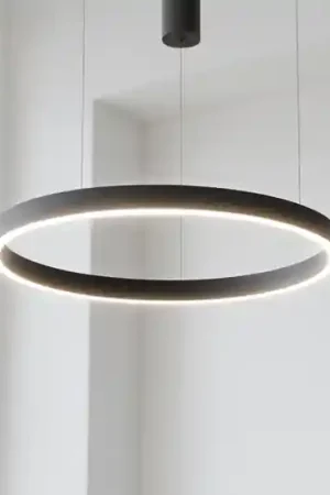 A Buon Prezzo Lampadario moderno gea luce criseide led 3000k ovale nero 90cm