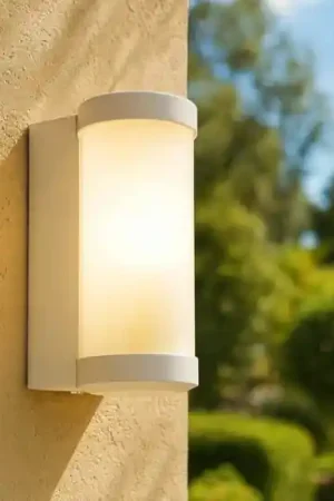 Acquista Ora Applique da esterno bianca moderna led 6w 4000k ip65