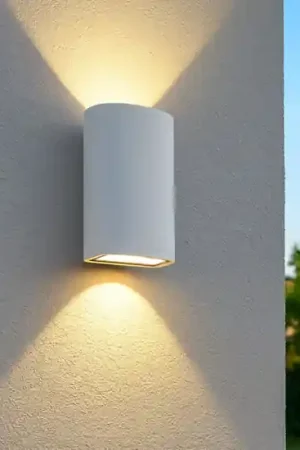 Vendita Finale Applique da esterno moderno bianca led 20w 3000k