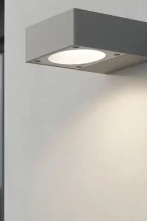 Spedizione Espresso Ideal lux sirio ap1 applique da esterno grigio ip65