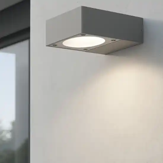 Spedizione Espresso Ideal lux sirio ap1 applique da esterno grigio ip65