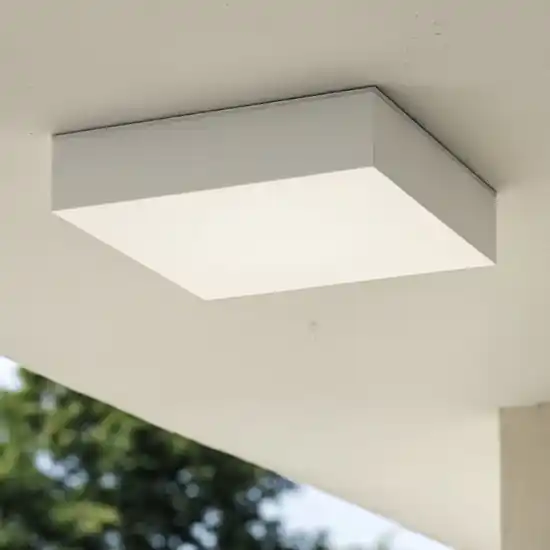 Snow pl 4000k ideal lux plafoniera per terrazzo esterno ip65 Promo Stagionale