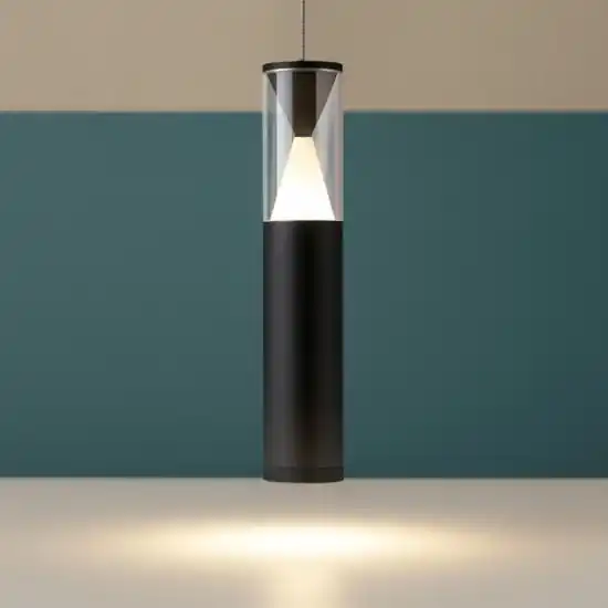 Offerta Speciale Lampada a sospensione cilindro design nero led per top