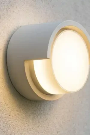 Vendita Finale Mini applique per esterno tondo bianco led 2700k 3300k 4000k