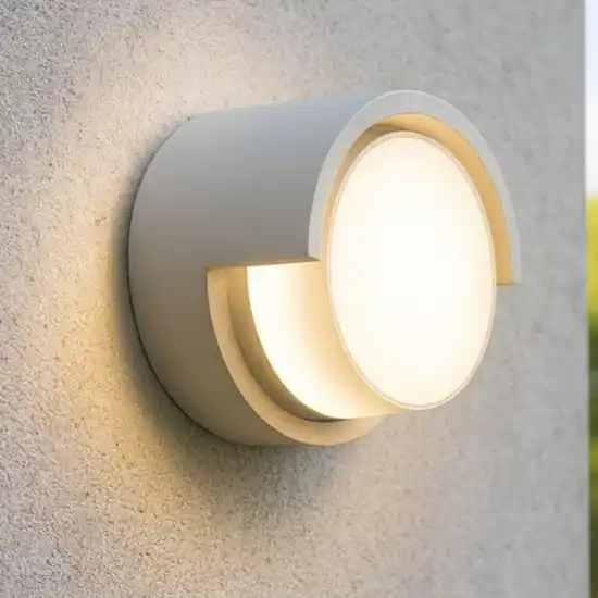 Vendita Finale Mini applique per esterno tondo bianco led 2700k 3300k 4000k