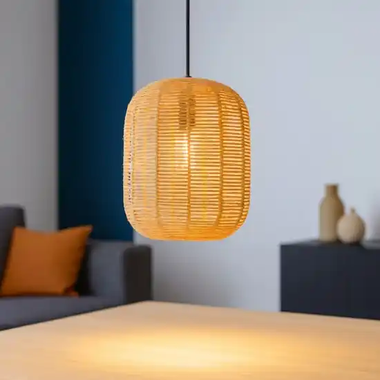 Lampada a sospensione per camera da letto rattan Compra Online