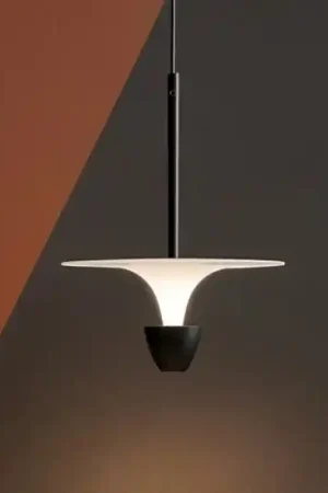 A Buon Prezzo Lampada a sospensione bianco nero led 11w 3000k moderna