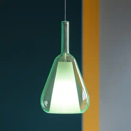 Gea luce lampada a sospensione per cucina colore verde Promozione Esclusiva