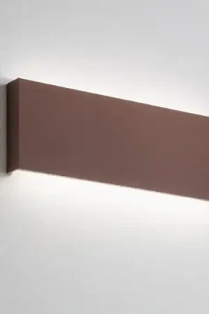Acquista Ora Applique rettangolare per esterni corten 30w 3000k 4000k