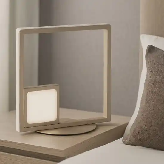 Offerta Speciale Lampada da comodino dowel lt oro ondaluce design moderna