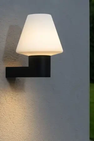 Vendita Finale Applique da esterno grigio scuro moderna