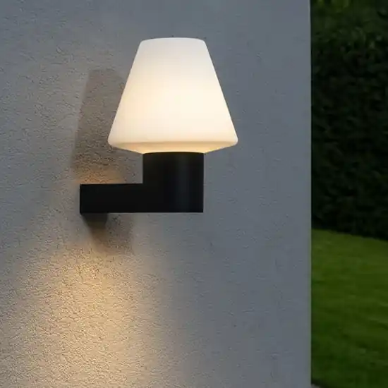 Vendita Finale Applique da esterno grigio scuro moderna