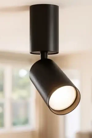 Acquista Ora Faretto da soffitto orientabile nero cilindro maytoni focus