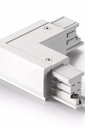 Accessori gea giunto a l per connessione elettrica meccanica binario trifase bianco gea luce Reso Gratuito