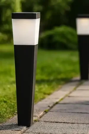 Acquista Ora Lampioncini da giardino con pannello solare n2 pezzi led 6000k ip44