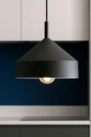 Yurta sp1 d21 lampadario pendente nero cono ideal lux Prezzo Scontato