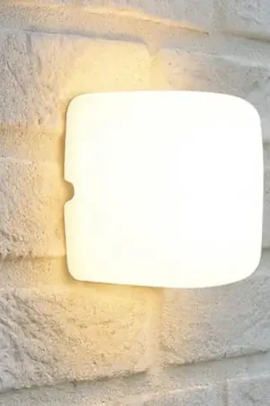 Ultimissimo Modello Linea light miniwhite q applique per esterno cubo led 4w 3000k ip65
