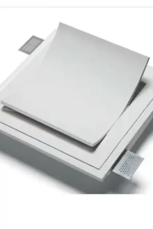 A Buon Prezzo Applique gesso led cristaly vela lampada da incasso a parete filo muro 16.5w 3000k