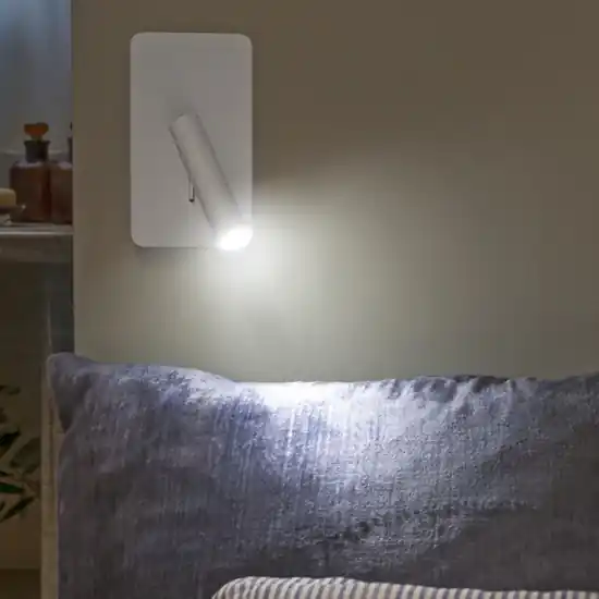 Applique 3w 3000k bianco da comodino orientabile per camera da letto Ultimissimo Modello