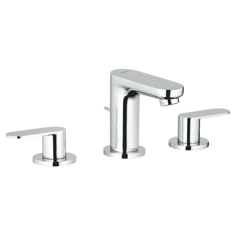 GROHE Eurosmart Cosmopolitan batteria a tre fori per lavabo Reso Gratuito