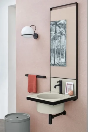 CERAMICA CIELO Elle composizione con lavabo tondo Prezzo Conveniente