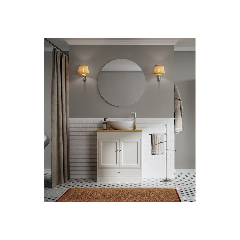 Più Venduto EBAN Dora composizione bagno con lavabo da appoggio