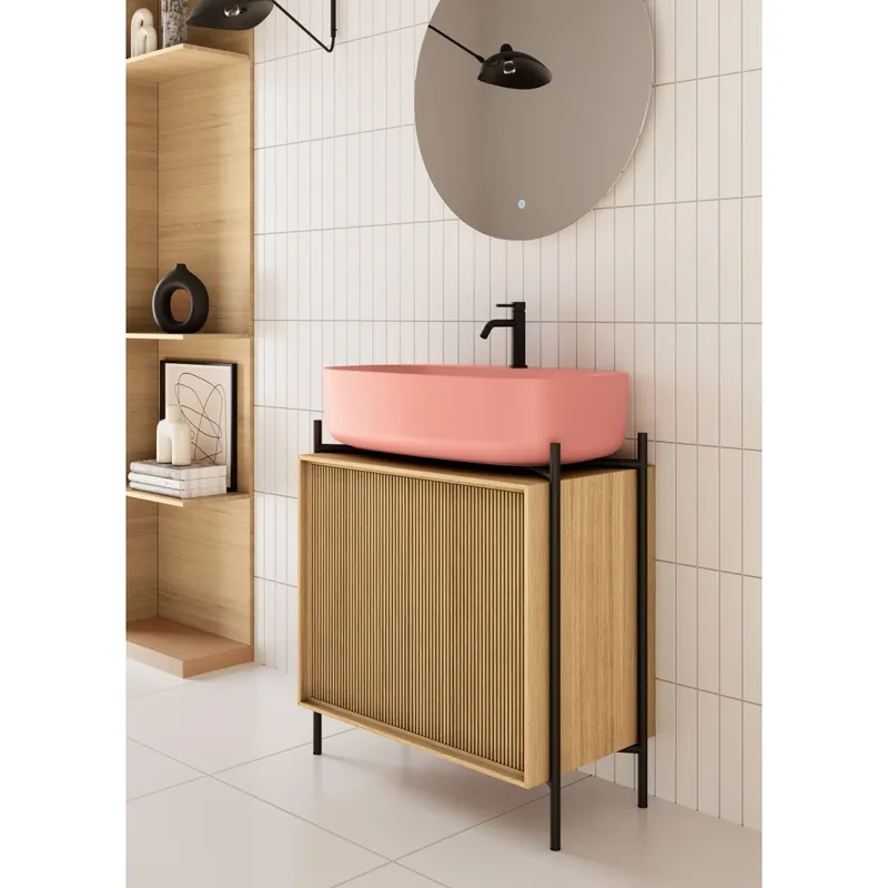 Offerta Lampo SCARABEO Laila composizione con lavabo Pesca