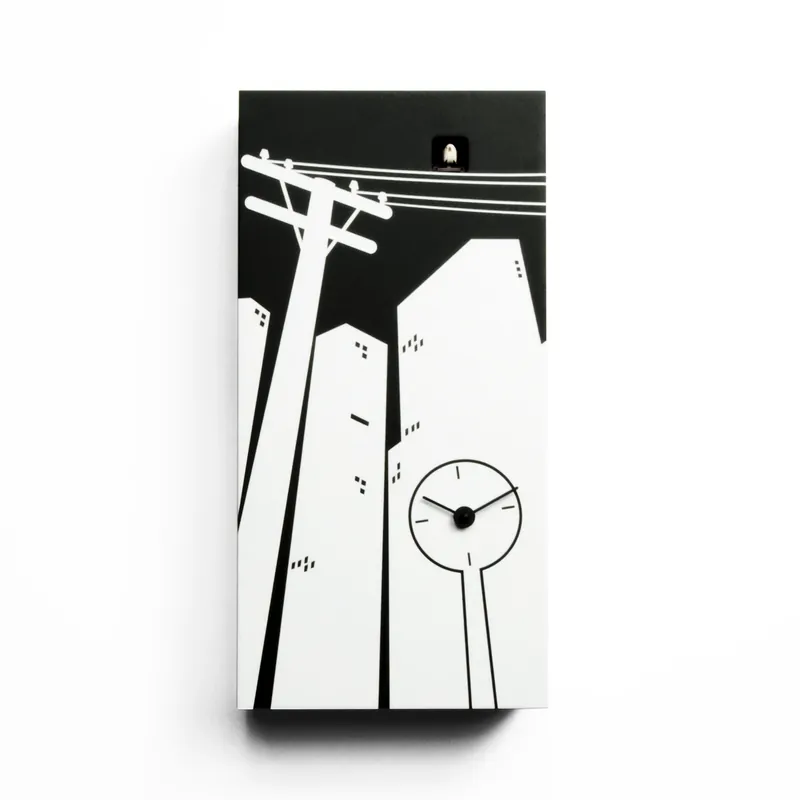 Orologio da parete di design a cucù Cucucity Ultime Pezzi