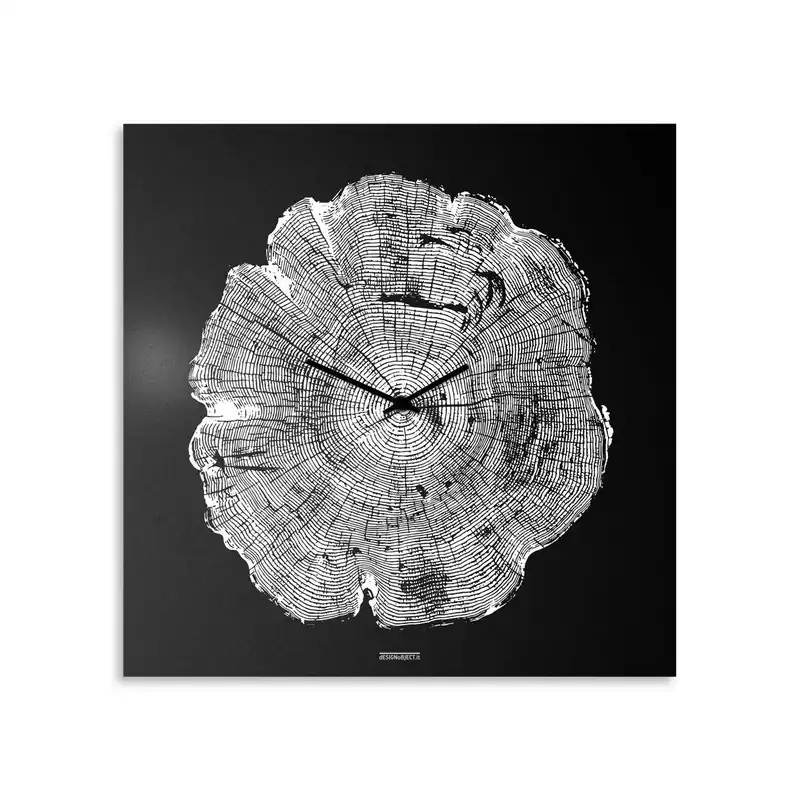 Miglior Prezzo Orologio da parete in metallo di design italiano per soggiorno "LIFE"
