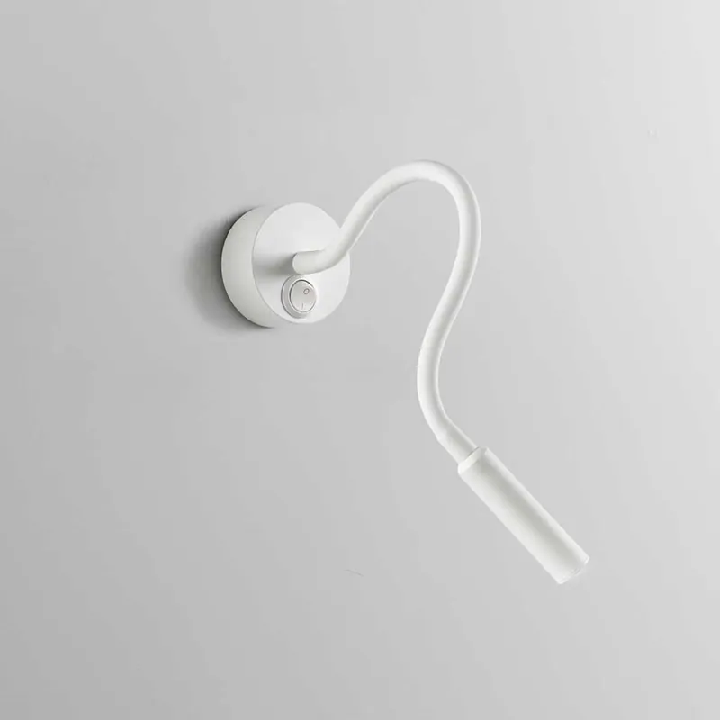 Applique da parete a LED di design moderno flex in metallo per ambienti moderni - 3W - Lumen 250 - 4000k Luce Naturale - IP20 Nuovo Arrivo