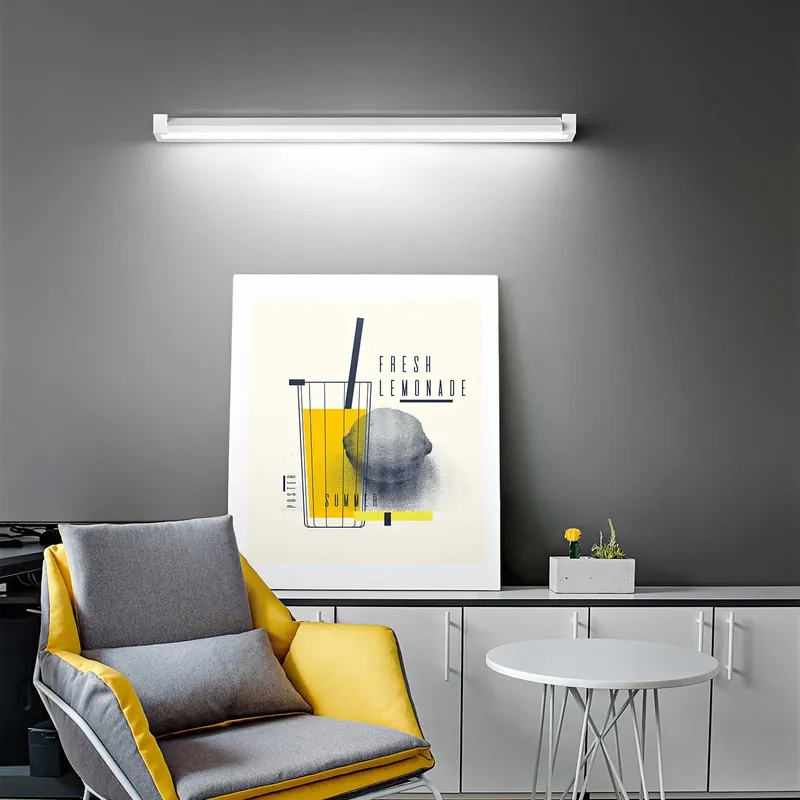 Applique da parete a LED media orientabile stile moderno per bagno - 23W - Lumen 2080 - 3000k-4000k-6000k - IP20 Ultima Occasione