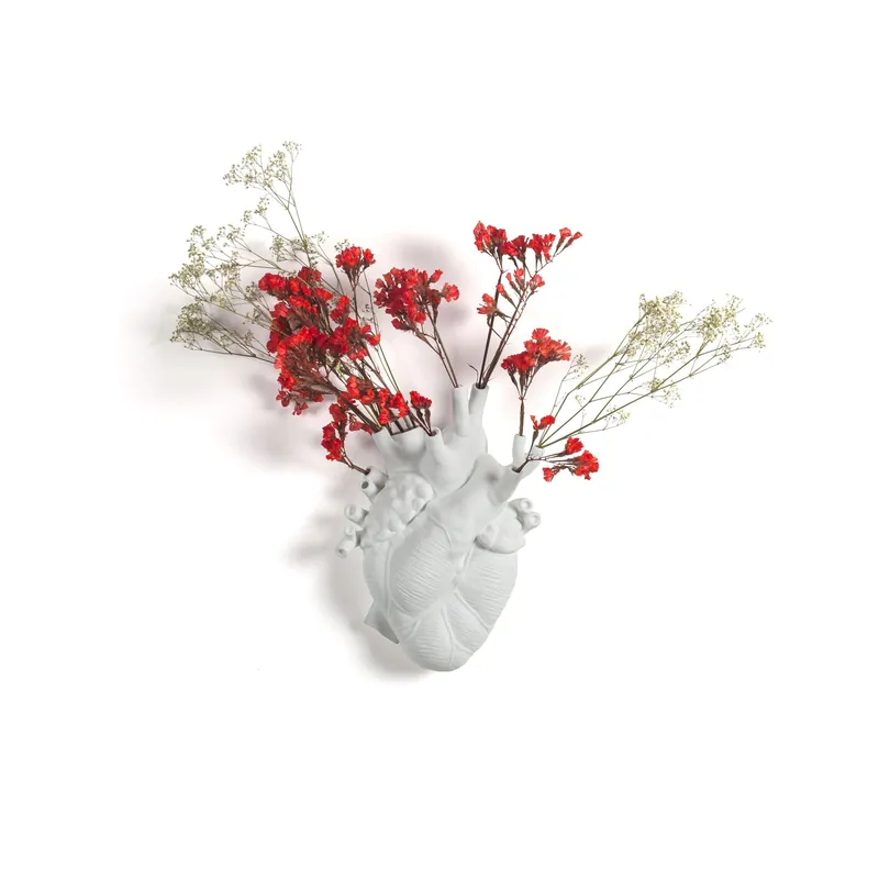 Bestseller Vaso in porcellana a forma di cuore