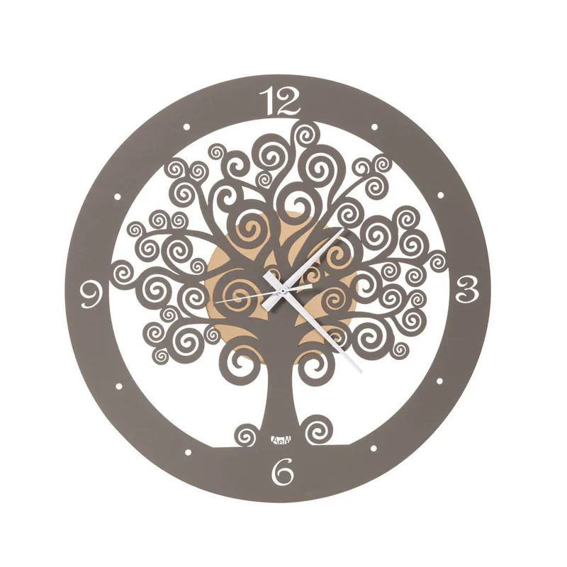Quantità Limitata Orologio da parete piccolo con lancette in alluminio