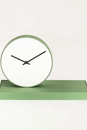 Prezzo Scontato Orologio da tavolo moderno in acciaio con specchio girevole "Gira Tempo"