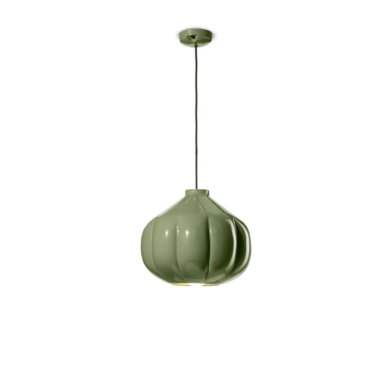 Occasione Imperdibile Lampada a sospensione con diffusore grande in ceramica dal design moderno - 53W - IP20