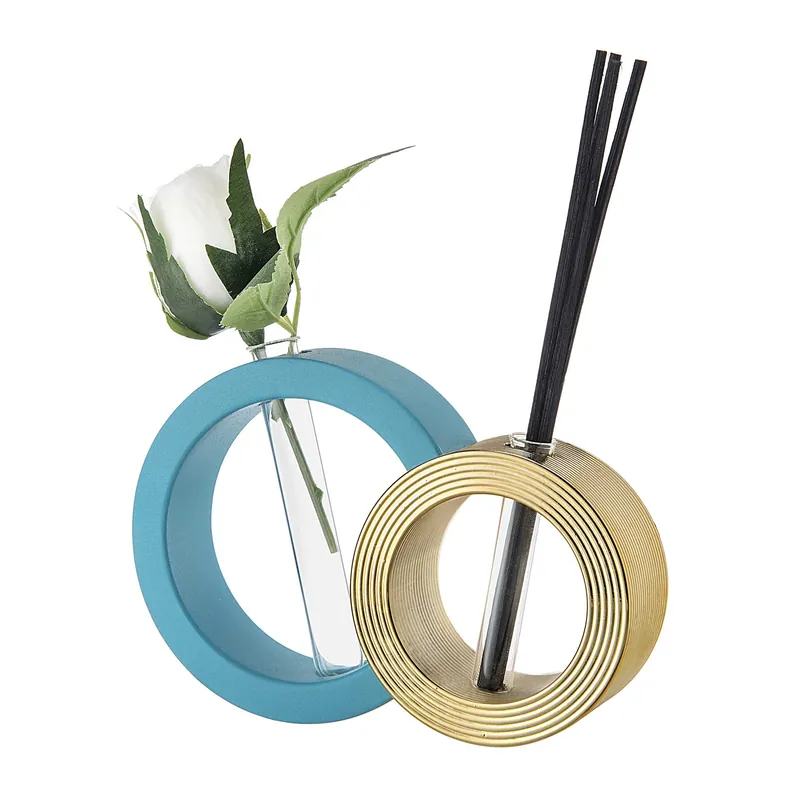 Vaso rotondo con profumatore per ambienti dal design moderno ed elegante Nuova Collezione