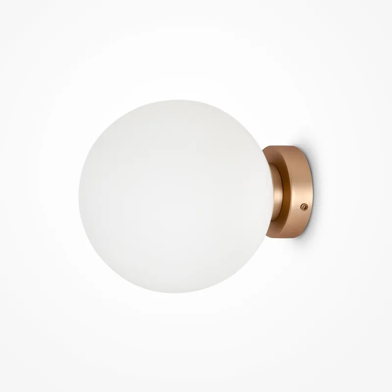 Ultima Occasione Applique da parete moderna con diffusore a boccia in vetro grande - 40W - IP20