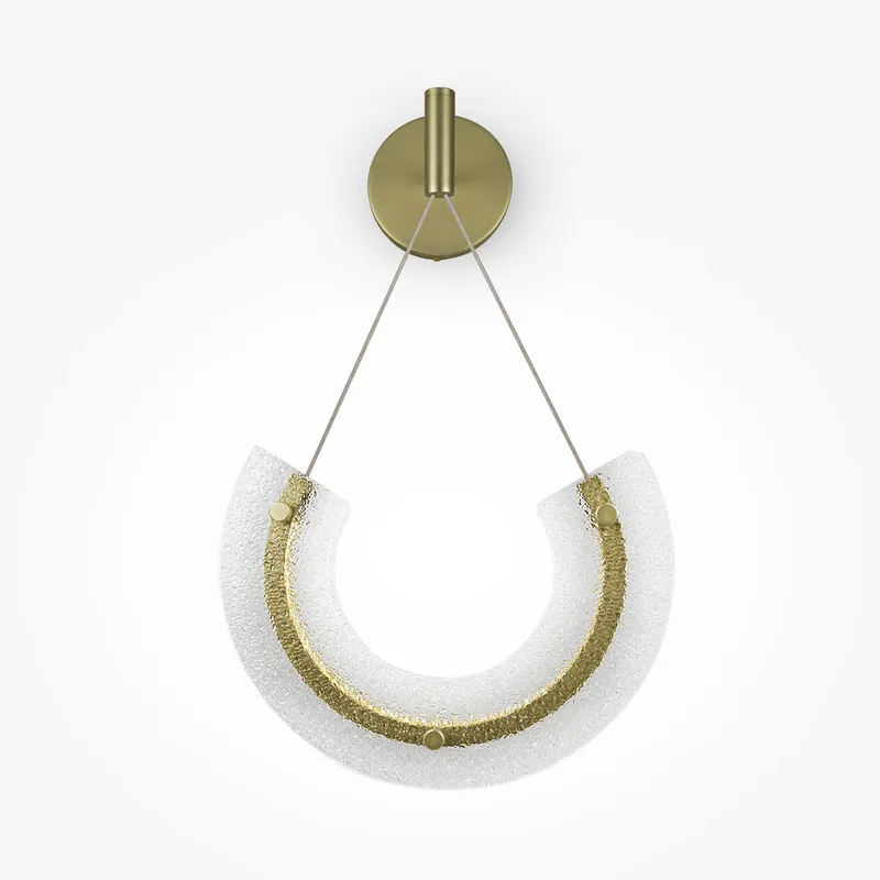 Applique da parete a LED in alluminio e diffusore dal design elegante - 10W - Lumen 350 - 3000k Luce Calda - IP20 Occasione